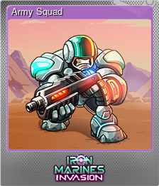 Series 1 - Card 2 of 6 - Army Squad
