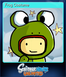 Series 1 - Card 2 of 7 - Frog Costume
