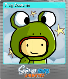 Series 1 - Card 2 of 7 - Frog Costume