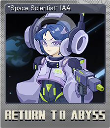 Series 1 - Card 1 of 6 - "Space Scientist" IAA