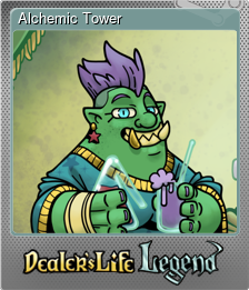Series 1 - Card 6 of 10 - Alchemic Tower