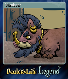 Series 1 - Card 4 of 10 - Ultraboar