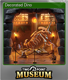 Series 1 - Card 9 of 11 - Decorated Dino