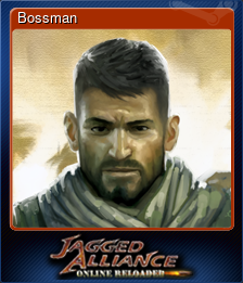 Series 1 - Card 1 of 8 - Bossman