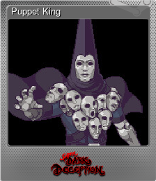 Series 1 - Card 7 of 8 - Puppet King
