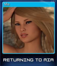 Series 1 - Card 1 of 6 - Mia