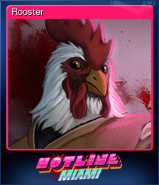 Series 1 - Card 6 of 6 - Rooster