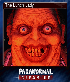 Series 1 - Card 7 of 8 - The Lunch Lady