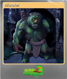 Series 1 - Card 3 of 5 - Monster
