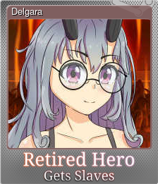 Series 1 - Card 5 of 6 - Delgara