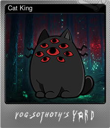 Series 1 - Card 9 of 9 - Cat King