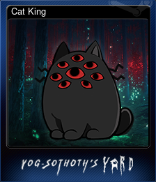 Series 1 - Card 9 of 9 - Cat King