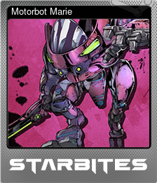 Series 1 - Card 12 of 12 - Motorbot Marie