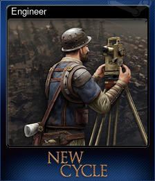 Series 1 - Card 4 of 8 - Engineer