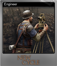 Series 1 - Card 4 of 8 - Engineer