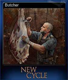 Series 1 - Card 8 of 8 - Butcher