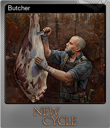 Series 1 - Card 8 of 8 - Butcher
