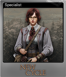 Series 1 - Card 3 of 8 - Specialist