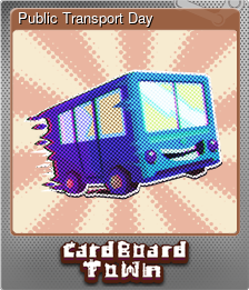 Series 1 - Card 1 of 7 - Public Transport Day