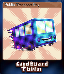Series 1 - Card 1 of 7 - Public Transport Day