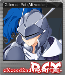 Series 1 - Card 4 of 7 - Gilles de Rai (Alt version)