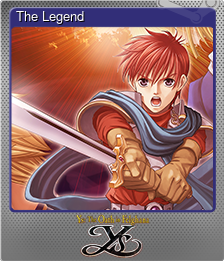 Series 1 - Card 6 of 9 - The Legend