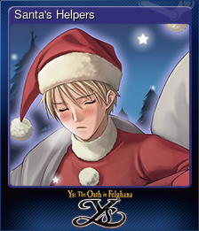 Series 1 - Card 7 of 9 - Santa's Helpers