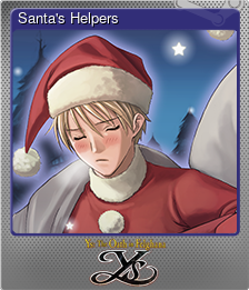 Series 1 - Card 7 of 9 - Santa's Helpers
