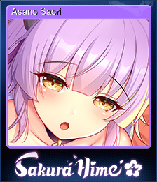 Series 1 - Card 2 of 10 - Asano Saori