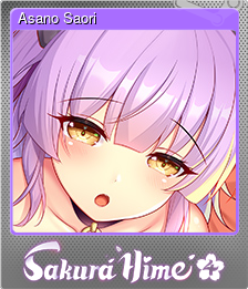 Series 1 - Card 2 of 10 - Asano Saori