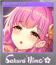Series 1 - Card 6 of 10 - Sakuraba Tsuki