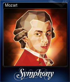 Series 1 - Card 1 of 5 - Mozart