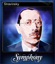Series 1 - Card 2 of 5 - Stravinsky