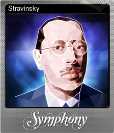 Series 1 - Card 2 of 5 - Stravinsky