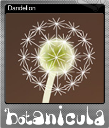 Series 1 - Card 2 of 8 - Dandelion