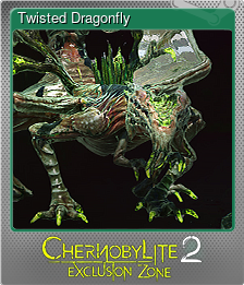 Series 1 - Card 4 of 5 - Twisted Dragonfly