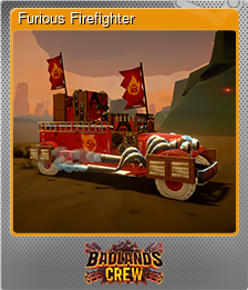 Series 1 - Card 6 of 12 - Furious Firefighter