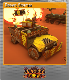 Series 1 - Card 5 of 12 - Desert Stormer
