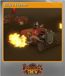 Series 1 - Card 4 of 12 - Blaze Runner