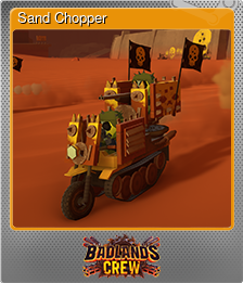 Series 1 - Card 2 of 12 - Sand Chopper
