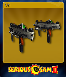Series 1 - Card 6 of 14 - Uzi