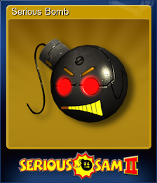 Series 1 - Card 14 of 14 - Serious Bomb