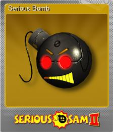 Series 1 - Card 14 of 14 - Serious Bomb