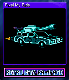 Series 1 - Card 8 of 15 - Pixel My Ride