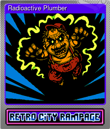 Series 1 - Card 9 of 15 - Radioactive Plumber