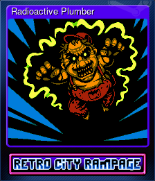 Series 1 - Card 9 of 15 - Radioactive Plumber