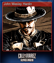 Series 1 - Card 5 of 9 - John Wesley Hardin