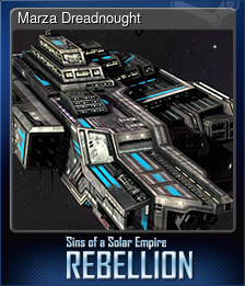 Series 1 - Card 9 of 15 - Marza Dreadnought