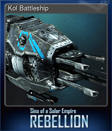 Series 1 - Card 7 of 15 - Kol Battleship