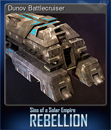 Series 1 - Card 5 of 15 - Dunov Battlecruiser